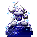 PSRダイジョーブ博士像×2