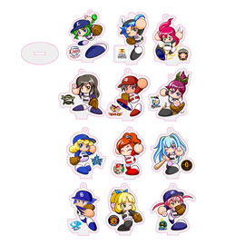 12球団パワプロ女子 アクリルスタンド