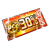 PSR30%ガチャ券