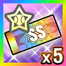 SSランク自球団チケット×5